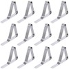Tablecloth Clips, Tablecloth Stoppers, Table Cloth Stoppers, Set of 12,
