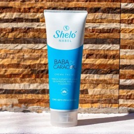 Sheló Nabel Crema Facial Baba De Caracol 250g Antimanchas Hipoalergénico                                                                              