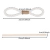 OCIOLI 4 Pieces Boho Curtain Tiebacks Curtain Holdbacks Handmade Curtain