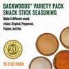 LEM Products Backwoods Snack Stick Seasonings Variety Pack, Includes Original,