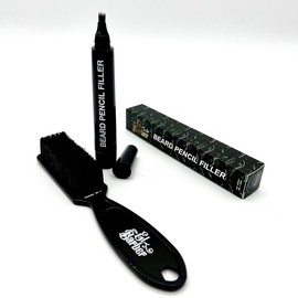 El Barber Beard & Eyebrow Pencil Filler Makeup Blend - Color: Light Brown