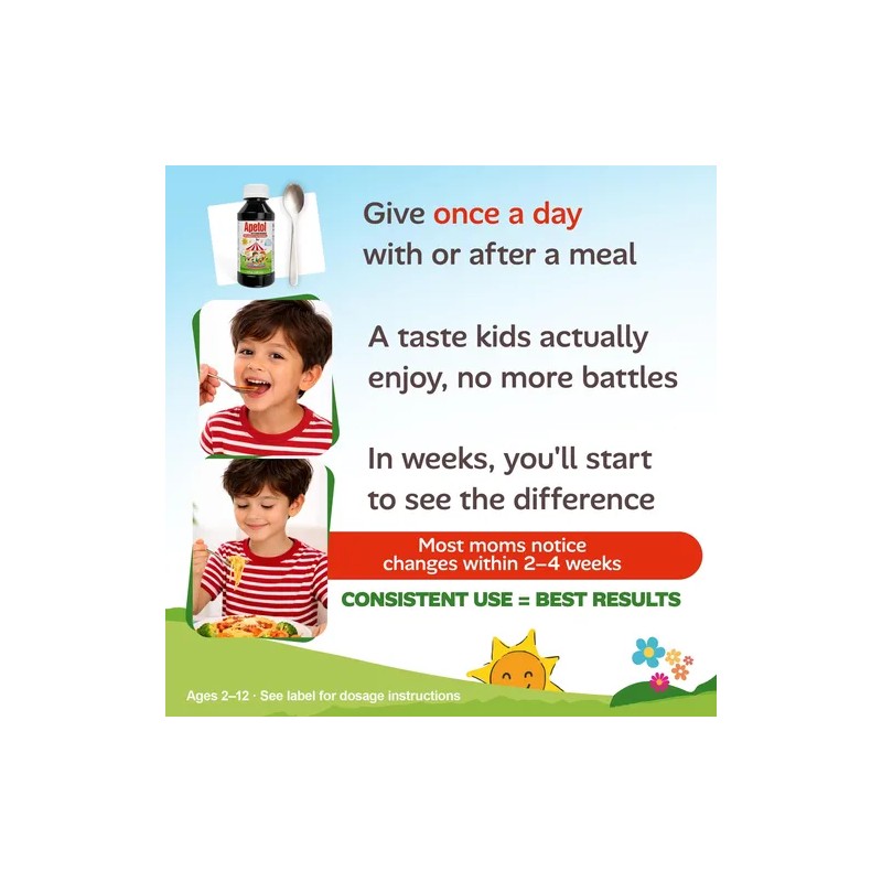 Apetol Vitaminas Líquidas Niños Y Adultos 6 Fl Oz Pack