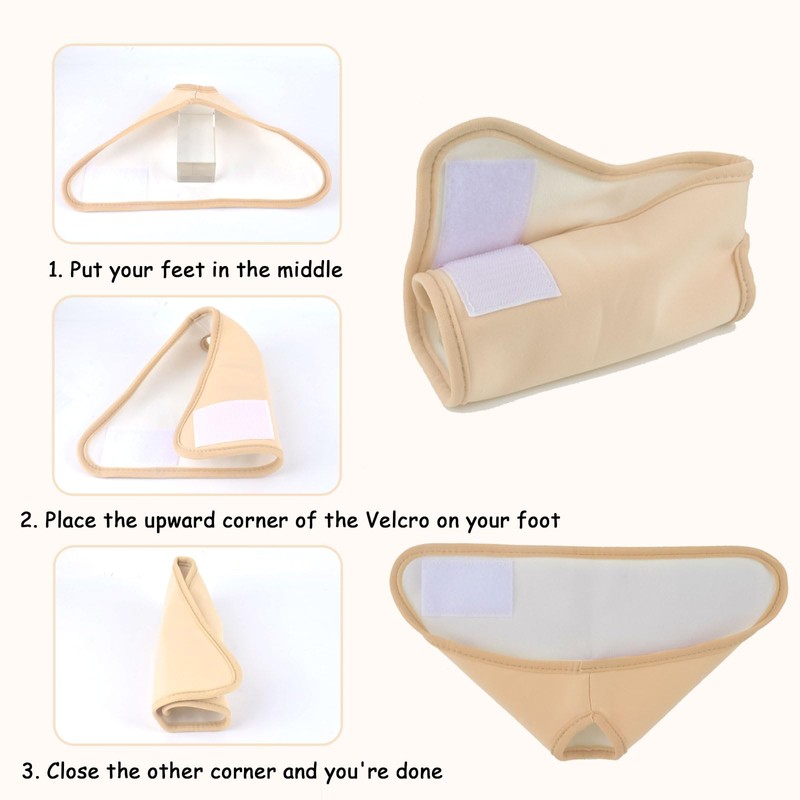 SSKHE Castor Oil Pack, 1 Pair Caster Oil Pack Wrap