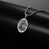 ADMETUS St Gerard Medal for Pregnancy Fertility Sterling Silver Saint