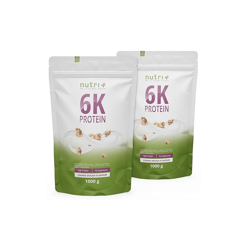 Nutri + Eiwei√ükomplex f√ºr Muskelaufbau Cookie Dough 1000 g Protein
