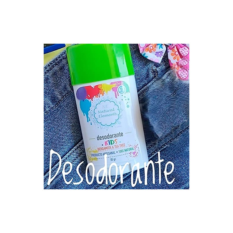 Desodorante Natural KIDS de Tea tree & Bergamota