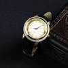 Alloy Quartz Movement Watch Men Elegant Shiny Rhinestone Watch with