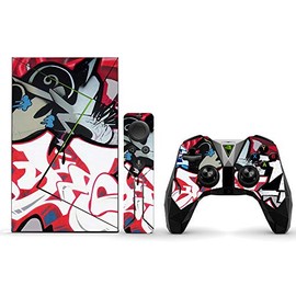 MightySkins Skin Compatible with NVIDIA Shield TV (2017) Pro - Graffiti Mash Up | Protective, Durable, and Unique Vinyl Decal wrap Cover | Easy to Apply, Remove, and Change Styles | Made in The USA
