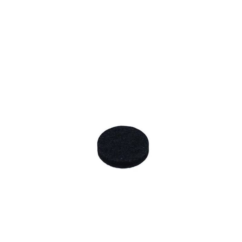 Light Hard Felt Black 25 mm Round LPQ – 251 