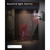 JOOAN Surveillance Camera, Outdoor, Dual Lens, 360° Omnidirectional Surveillance, Supports