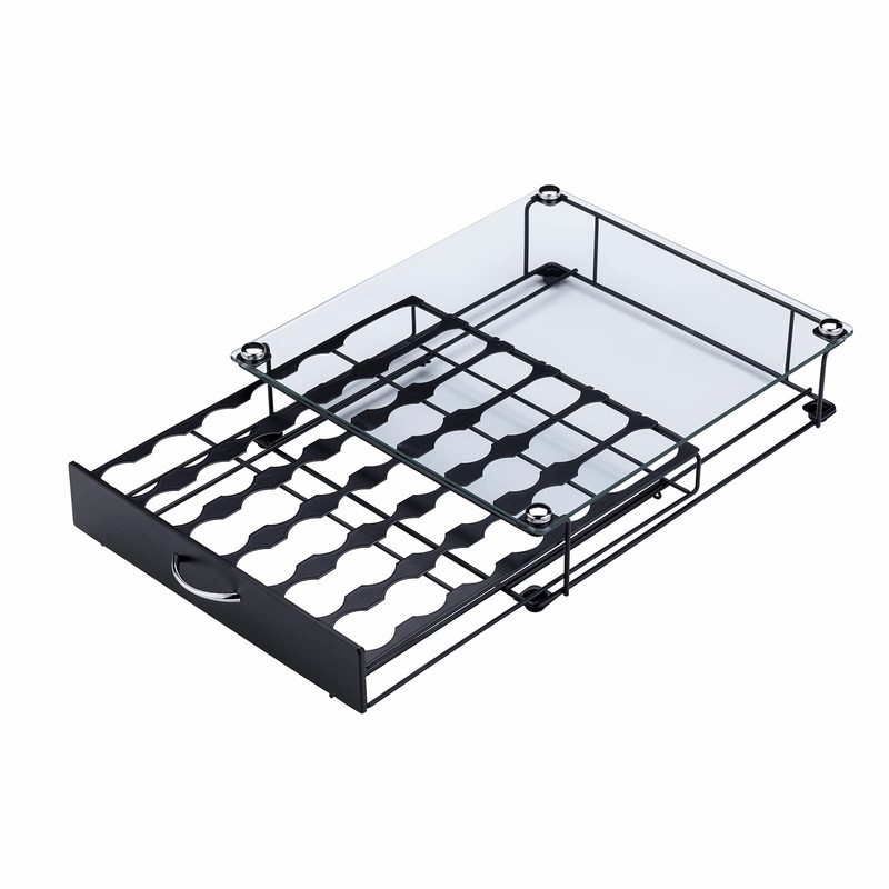 Rice rat Coffee Pod Holder for Keurig Pods Glass Top