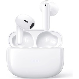 AVOLVO Wireless Earbuds, Bluetooth 5.3 Headphones NEW Wireless Headphones with 4 ENC Mic, 36H Bluetooth Earphones in Ear Noise Cancelling Deep Bass, Mini Ear Buds Bluetooth Earbuds IP7 Waterproof