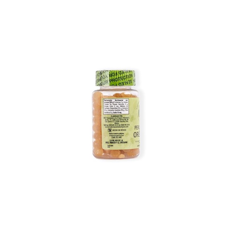 ORE Perlitas de Miel con Orégano 100 g | Con