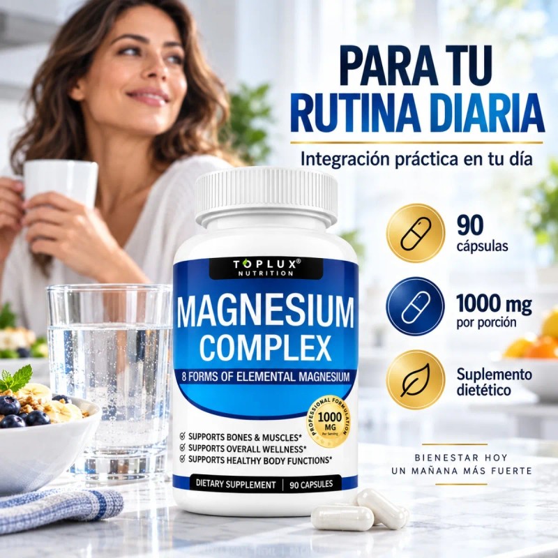 Complejo Magnesio Nutrición Avanzada Diaria