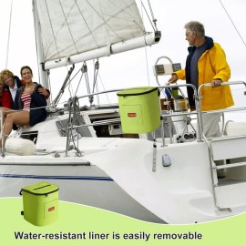 mshstywg  Boat Trash Can, Cool Gifts for Boat owners, Boating Equipment, Boat Storage for