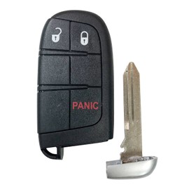 AutoKeyMax Remote Car Smart Key Fob Compatible for 2011-2020 Dodge Dart Journey Durango HITAG2 FCCID:M3N-40821302 (1)