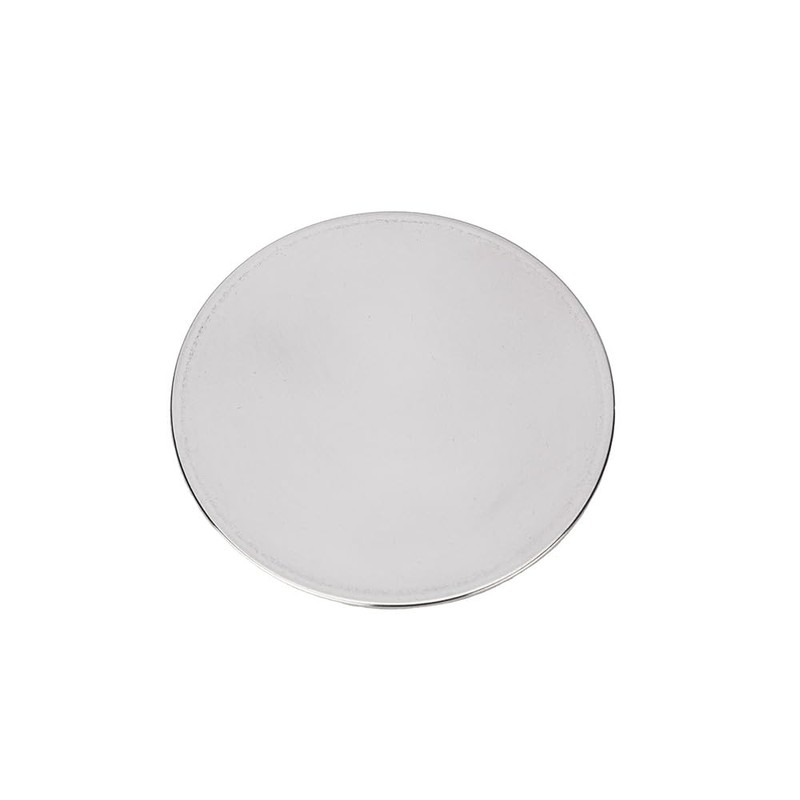 NKlaus Stainless Steel Plate 6.5 cm - Heat Resistant Base