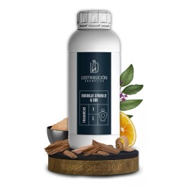 Distribución Aromática Esencia Naranja Sándalo & Oud Para Dif. Aplicaciones 500ml