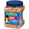 PLANTERS Dry Roasted Peanuts, 34.5 oz Resealable Plastic Jars (Pack