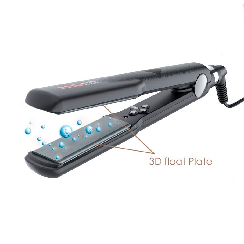 Professional Hair Straightener 2 in 1 Dual Voltage Curling Iron