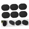 OHPHCALL 10pcs Bamboo Charcoal Face Skin Cleaning Puff Gentle Face