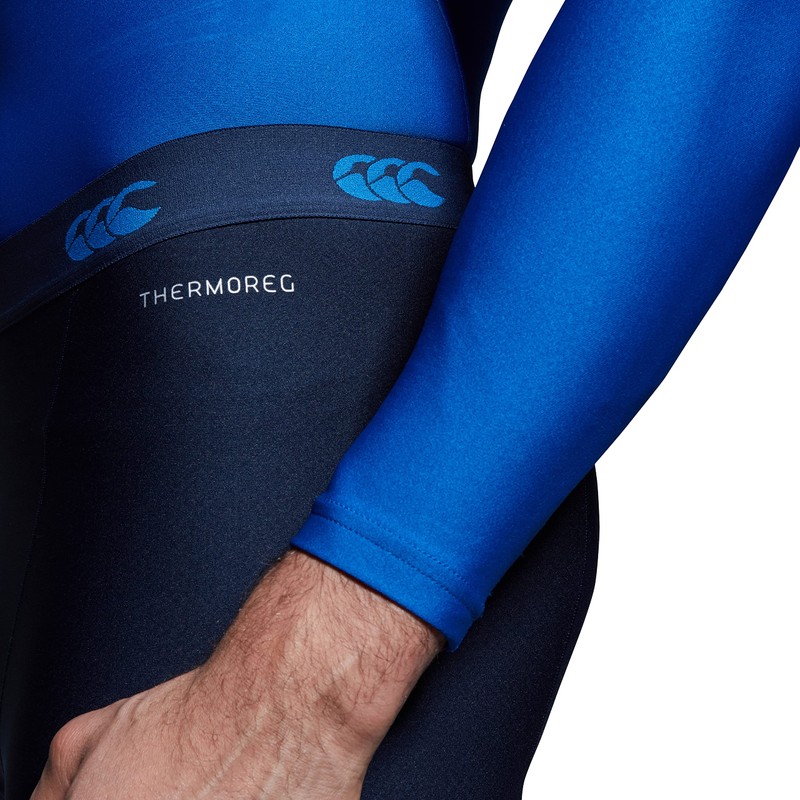 Canterbury Thermoreg Base Layer Leggings, Uomo, Blu Navy, L