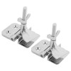 IMCCZONY 2PCS Silk Screen Printing Metal Butterfly Frame Hinge Clamp