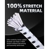 Bungee Cord 1/8 Inch x 200 Feet - White with