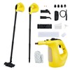 CHEFJOY Handheld Steam Cleaner, 1400W Pressurized Steamer with 17 Pieces