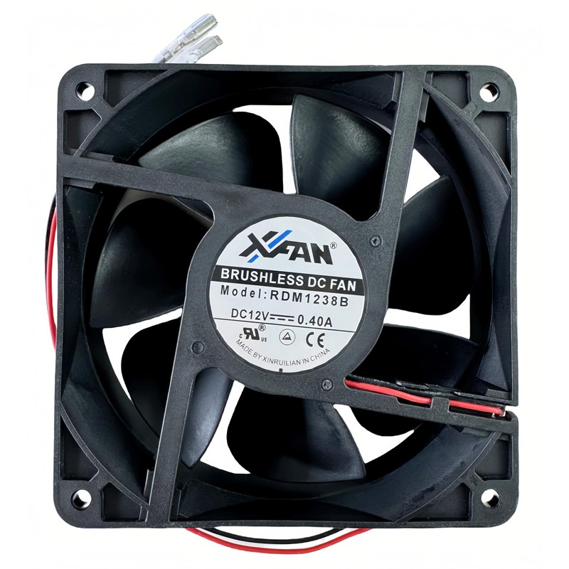 for RDM1238B Chassis Cooling Fan DC12V 0.40A 120mm 12038 120×120×38mm