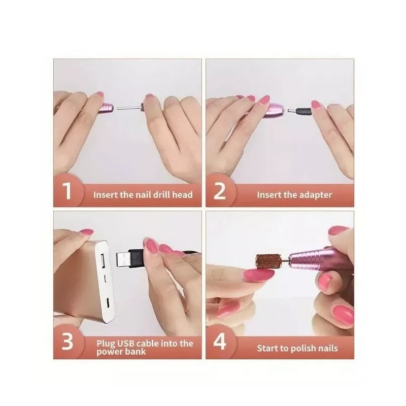 RedFlow Electric Nail Drill, Acrylic Nail Drill Kit, for Nail