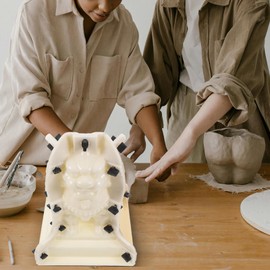 Generic Concrete Molds:DIY Concrete Plaster Cement Casting Mould Kit Roman Column Mold Garden Fence Decor Mould