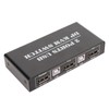 DisplayPort KVM Switch 2 Ports 4K 60Hz Dual Mode Aluminum