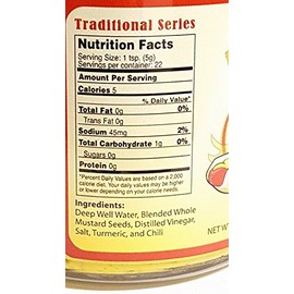 Raye's Down East Schooner Classic American Yellow Mustard - 4oz (Top Dog)