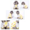 Scheppend 2-Pack Pet Clothes Puppy Cute Pajamas Dogs Cotton Rompers