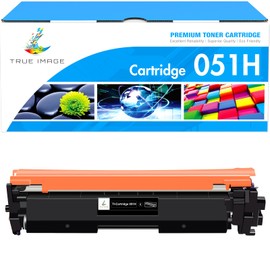 TRUE IMAGE 051H High-Yield Black Toner Cartridge Compatible for Canon 051 051H CRG-051H Work for Canon ImageCLASS MF264dw MF267dw MF269dw LBP162dw Laser Printer Ink (Black, 1-Pack)