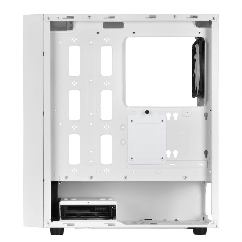 SilverStone Technology FAR1W-PRO Tempered Glass Mid Tower ATX Case with