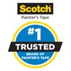 Scotch Delicate Surface Painter's Tape, Purple, Masking Tape Protects Delicate