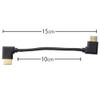 KAUMO HDMI Cable, 0.15m (15cm) Right Angle Terminal (Left /