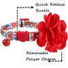 BoomBone Flower Cat Collar, Girl Puppy Collars Pet Floral Accessories