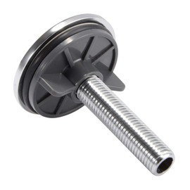 iwobi Kitchen Sink Tap Hole, Pack of 2 Stainless Steel Tap Hole Plugs, Tap Hole Lid, Blanking Plugs, Made of Brass Chrome-Plated