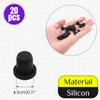 Uxney T Shaped Silicone Plug，Elastic Silicone Waterproof Plug Solid Rubber