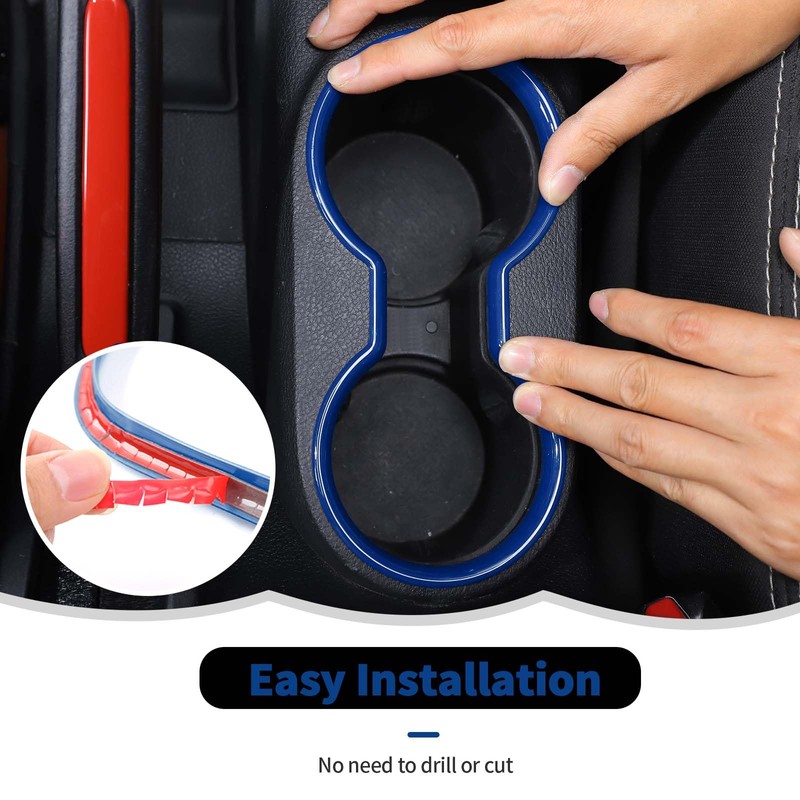 RT-TCZ Interior Trim Kit Cover Center Console Decoration Accessories Compatible