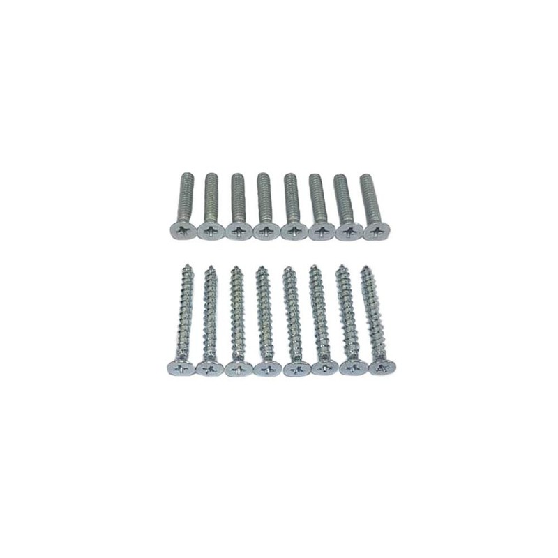 QCAA Heavy Duty Surface Bolt, Steel, 6", Brushed Chrome Finish,