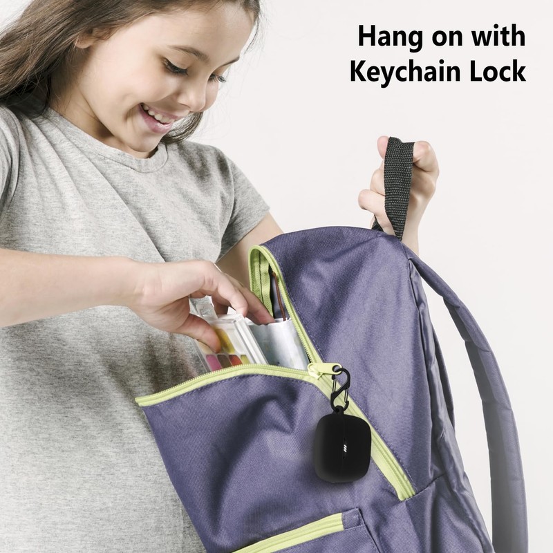 Geiomoo Silicone Case for JBL Tune Buds, Protective Cover with