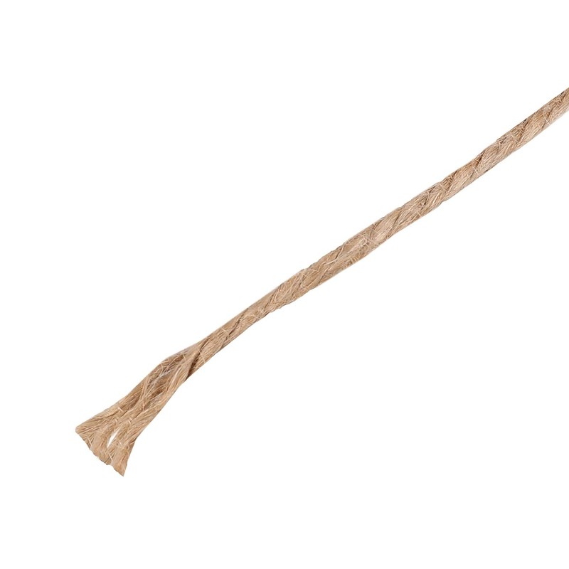 Creative Deco 328 Feet Jute Twine Rope String Natural Brown