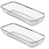 Ceiteo 2Pcs Dishwasher Baskets, Stainless Steel Mesh Drain for Kitchen