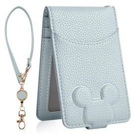 ID Card Holder Pass Case (MMTFGKTJKDSD), blue, cartoon