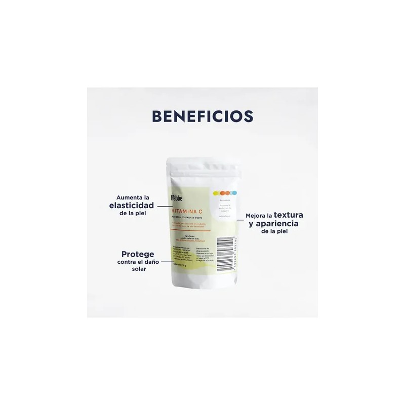 Vitamina C Fosfatada Cosmetica Cosmetic Phosphate Vitamin C Powder, 10g