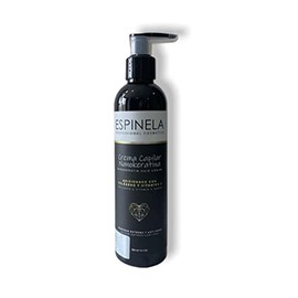 Crema de nanokeratina capilar Espinela sella y previene las puntas abiertas, elimina el frizz, hidrata el cabello